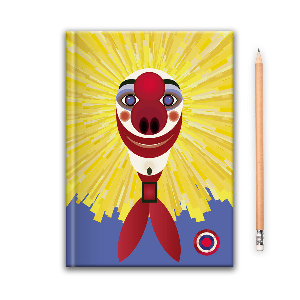 s.wert Notizbuch Basel Fasnacht Waggis, A5