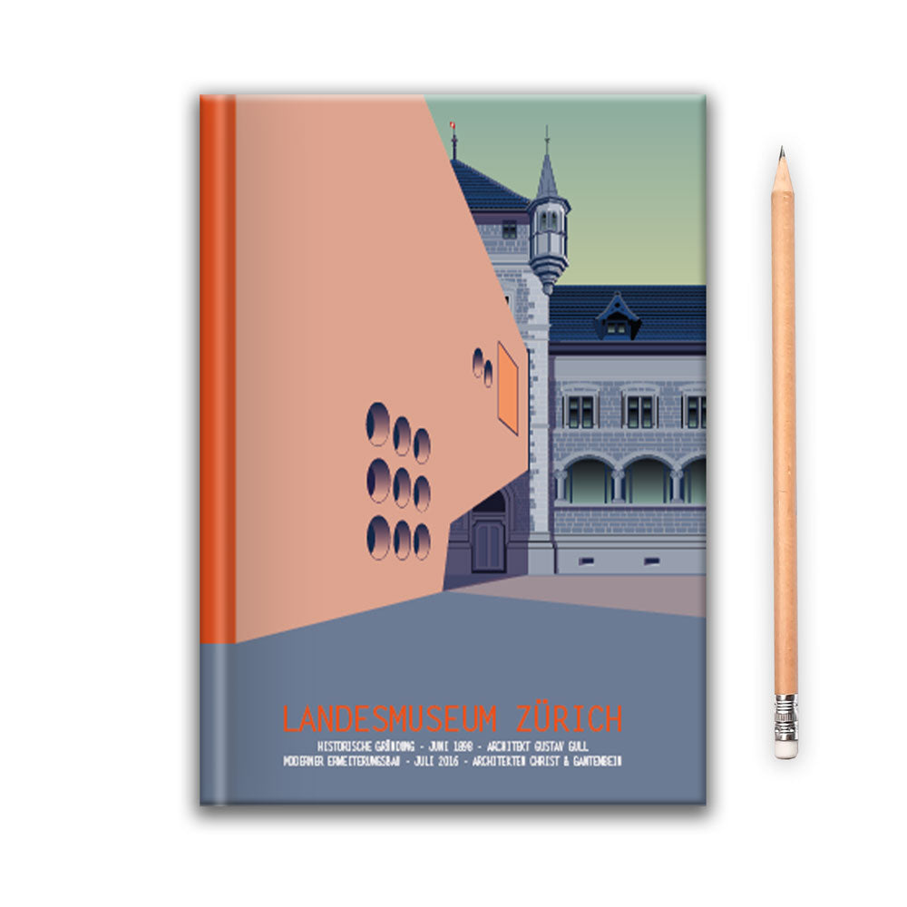 s.wert Notizbuch Zürich Landesmuseum, A5