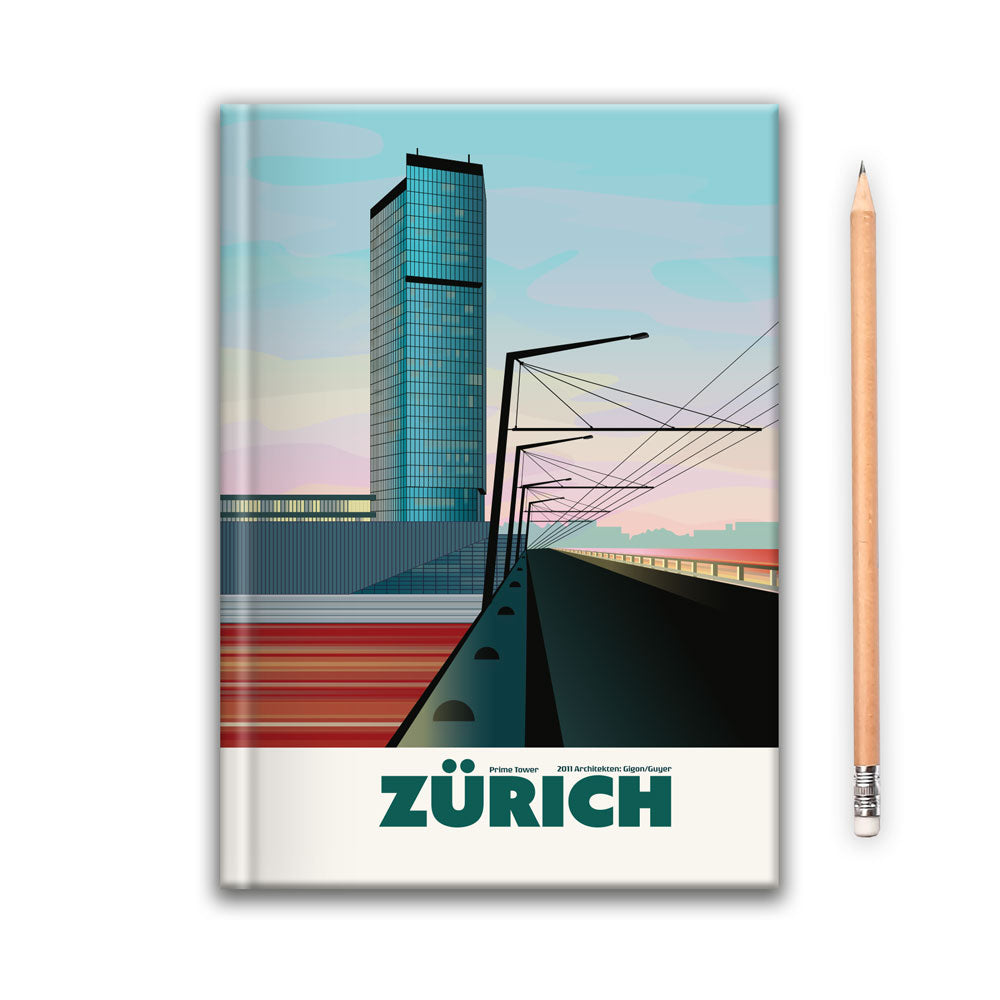 s.wert Notizbuch Zürich Prime Tower, A5