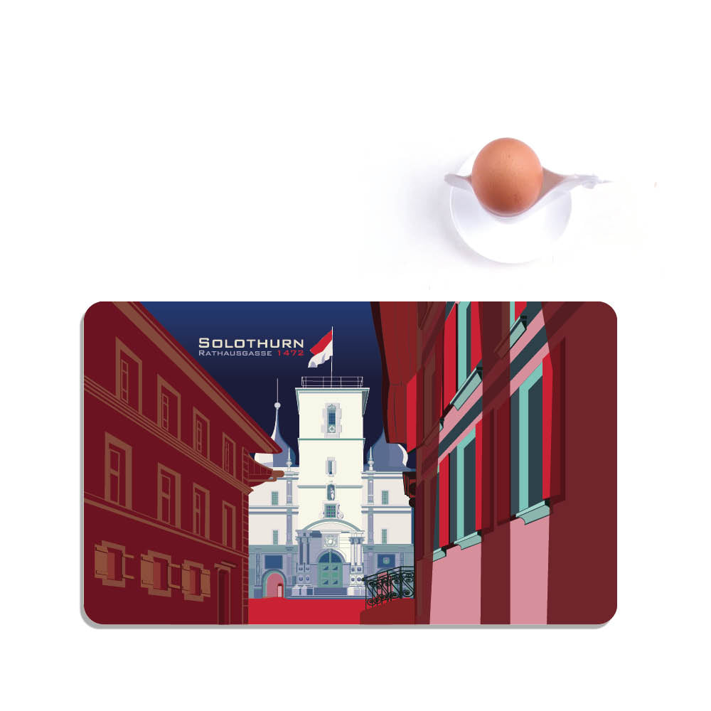s.wert Frühstücksbrett Solothurn, 23.3 x 14.3 cm