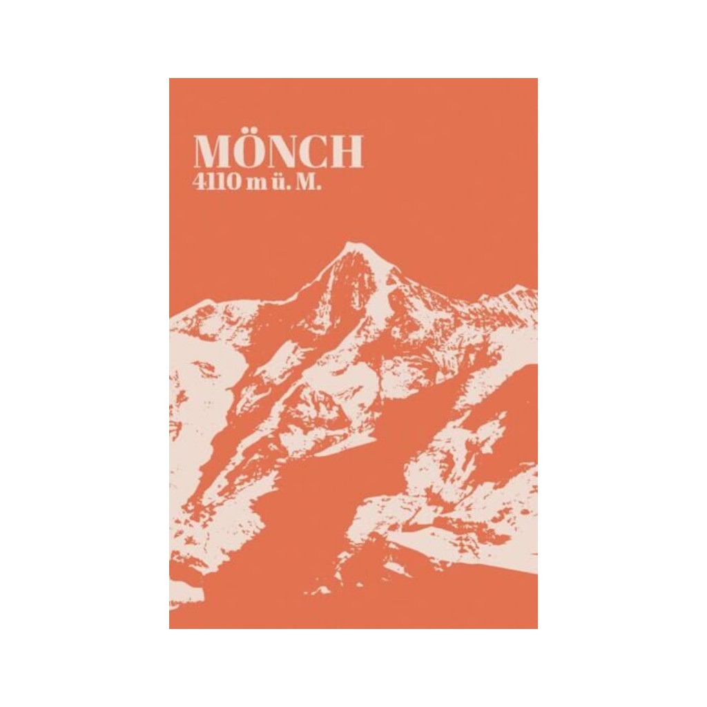 KULTSCHTOFF Küchentuch feinedinge Mönch, Terracotta