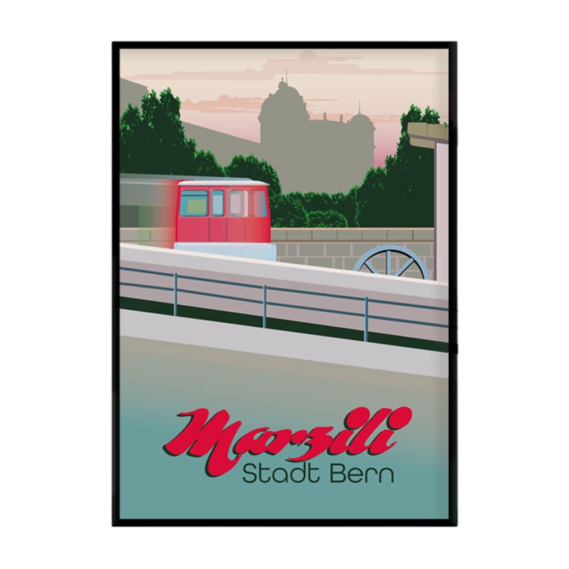 s.wert Poster Bern Marzili, A3