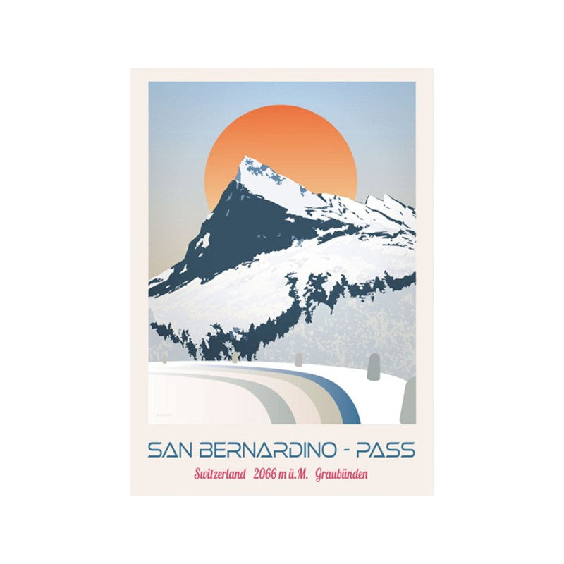 s.wert Poster Graubünden San Bernadino, A2