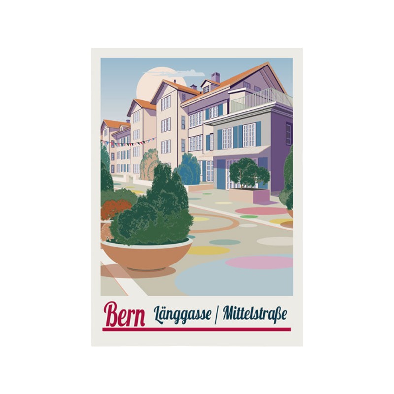 s.wert Poster Bern Länggasse-Mittelstr, A2