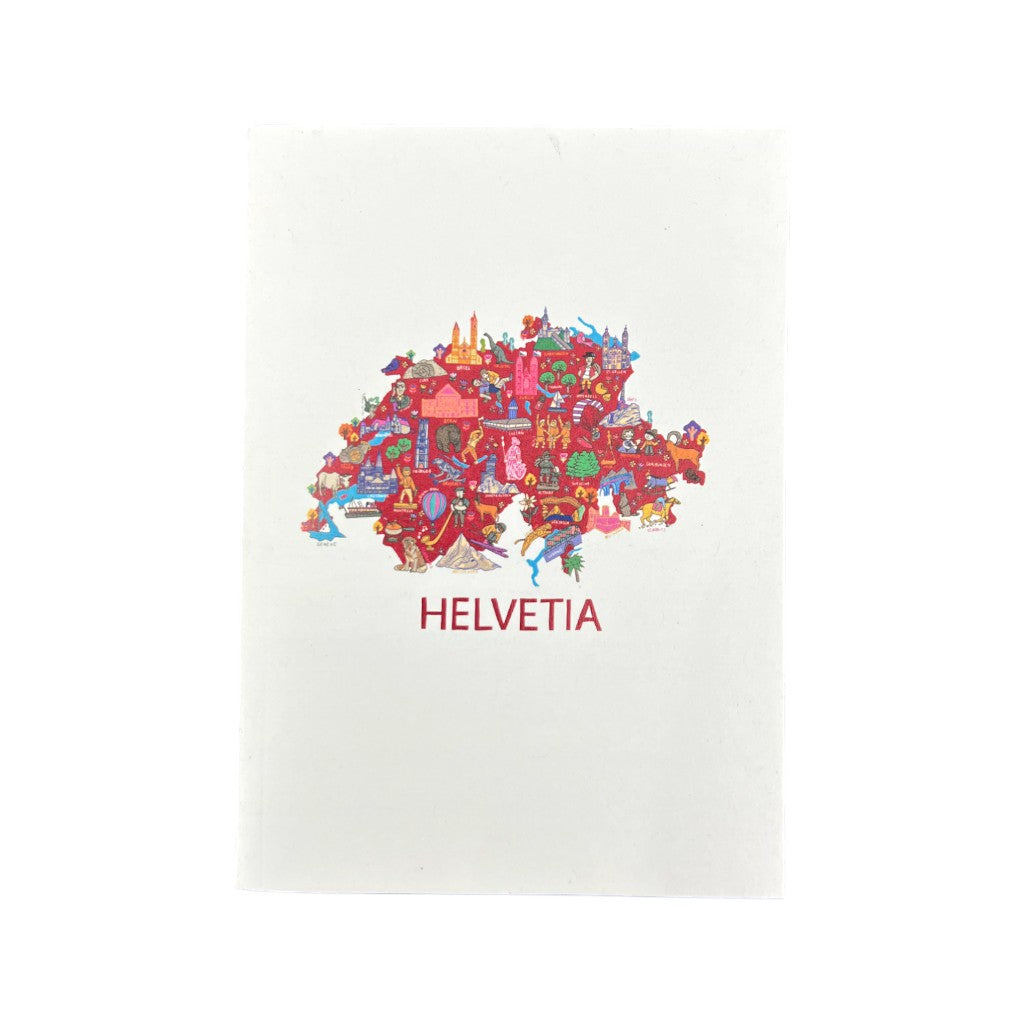 Atelier Avantgarde Notizheft A5 Helvetia Wimmel, A5
