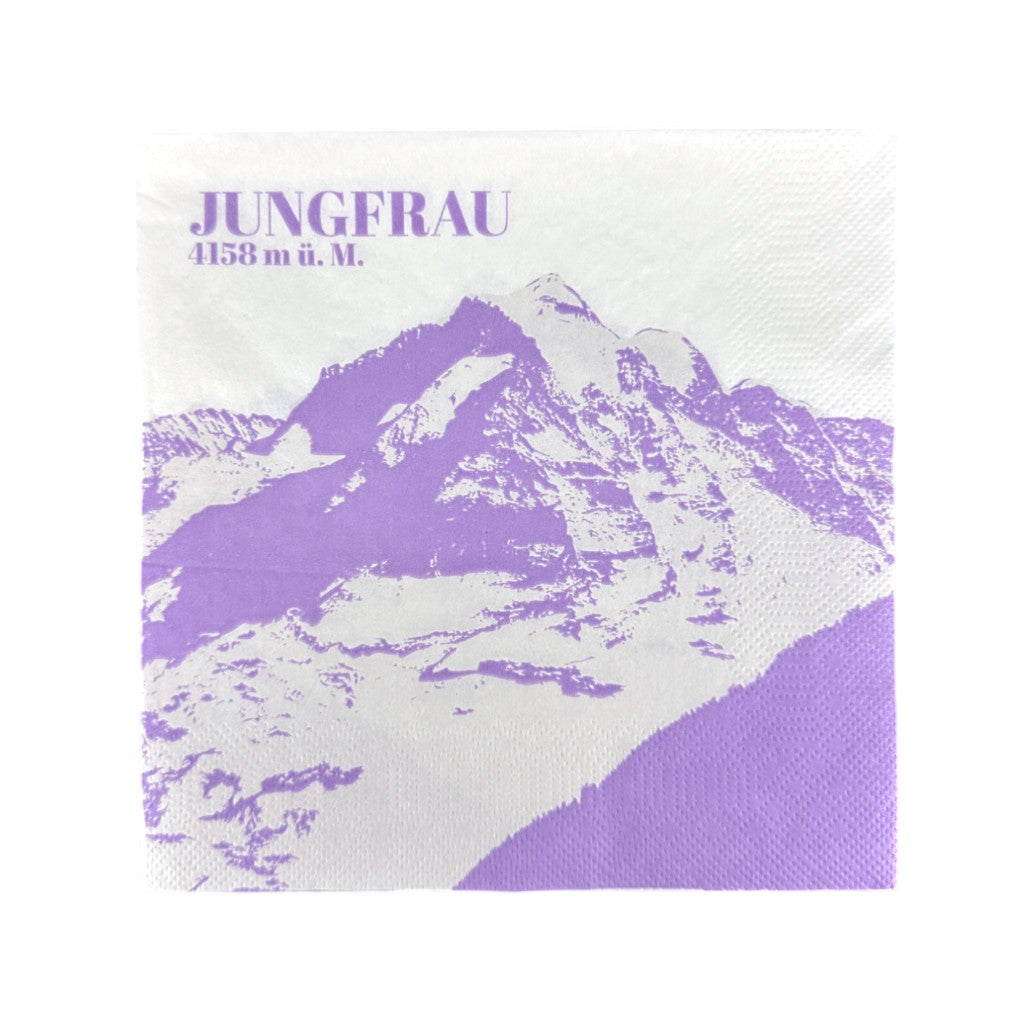 feinedinge Serviette , Jungfrau