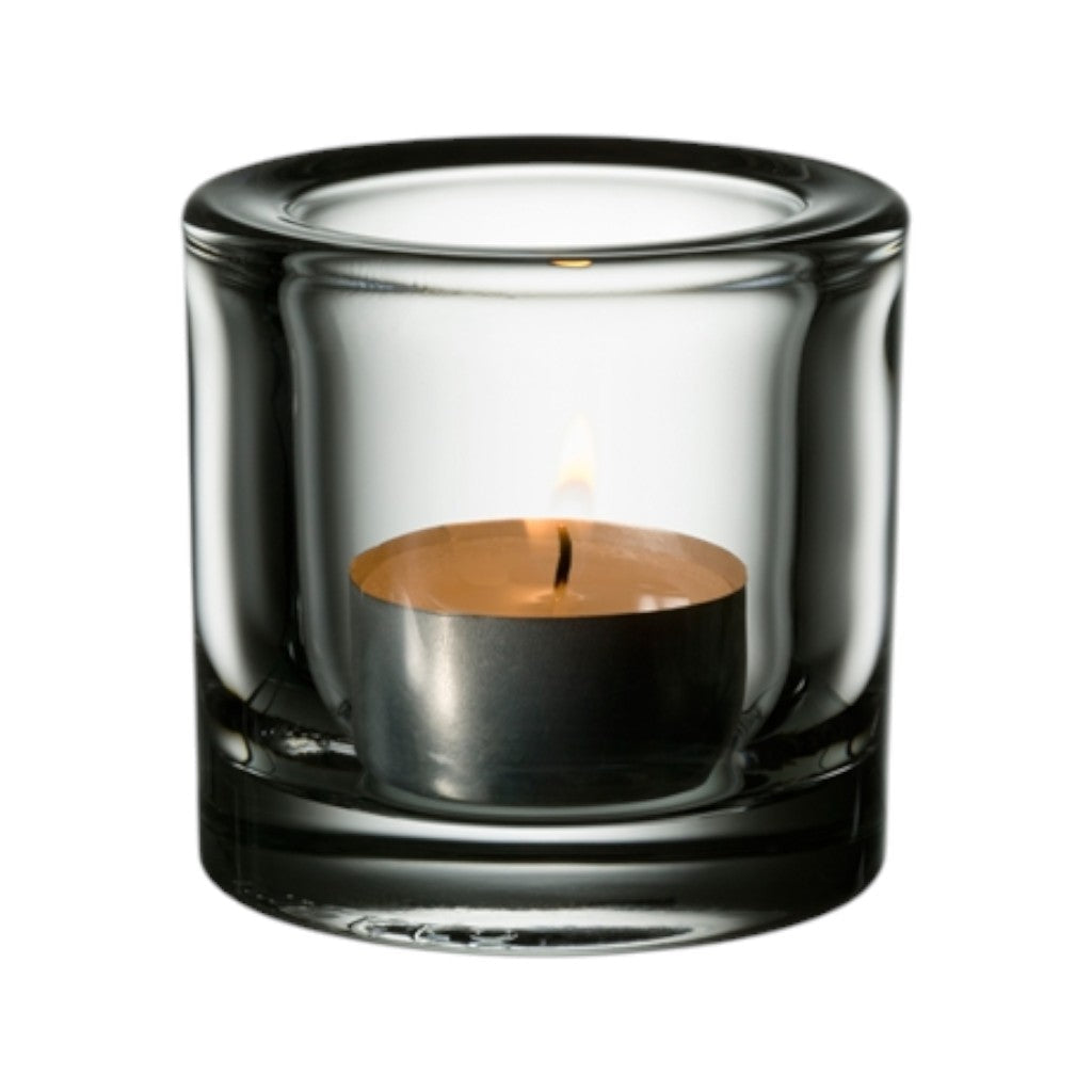 Iittala Teelichthalter Kivi, Transparent
