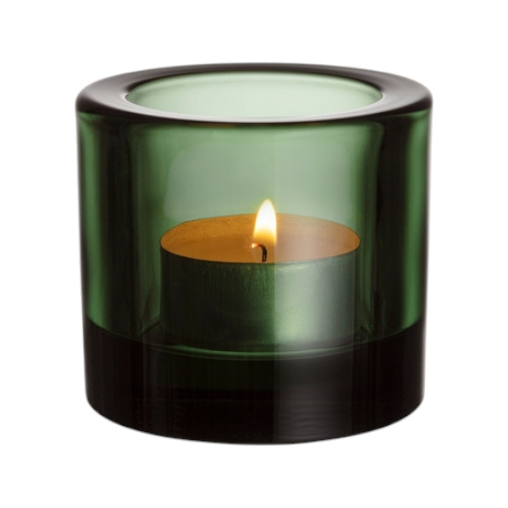 Iittala Teelichthalter Kivi, Tannengrün