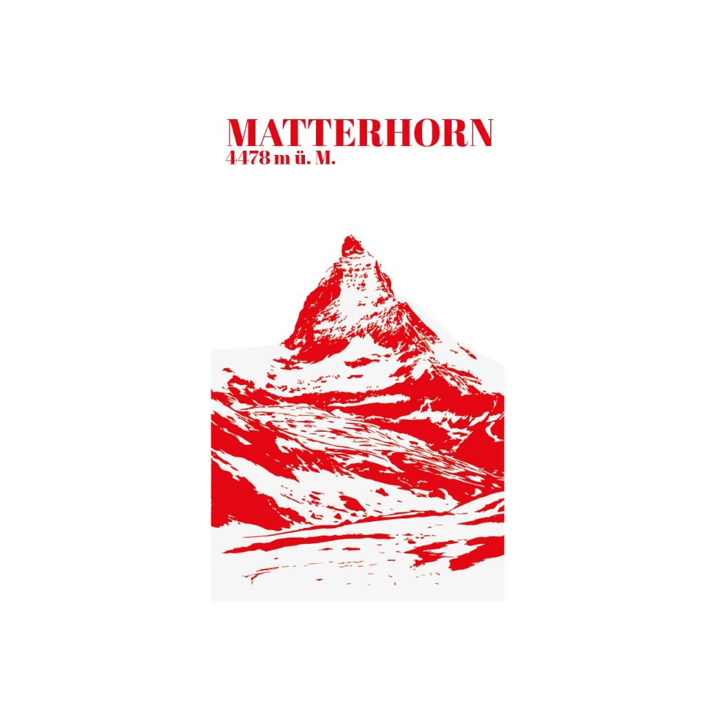 feinedinge Berg Magnet Matterhorn