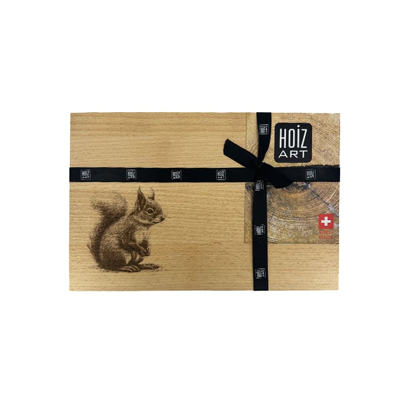 mumix Schneidebrett Eichhörnchen, 30 x 20 cm