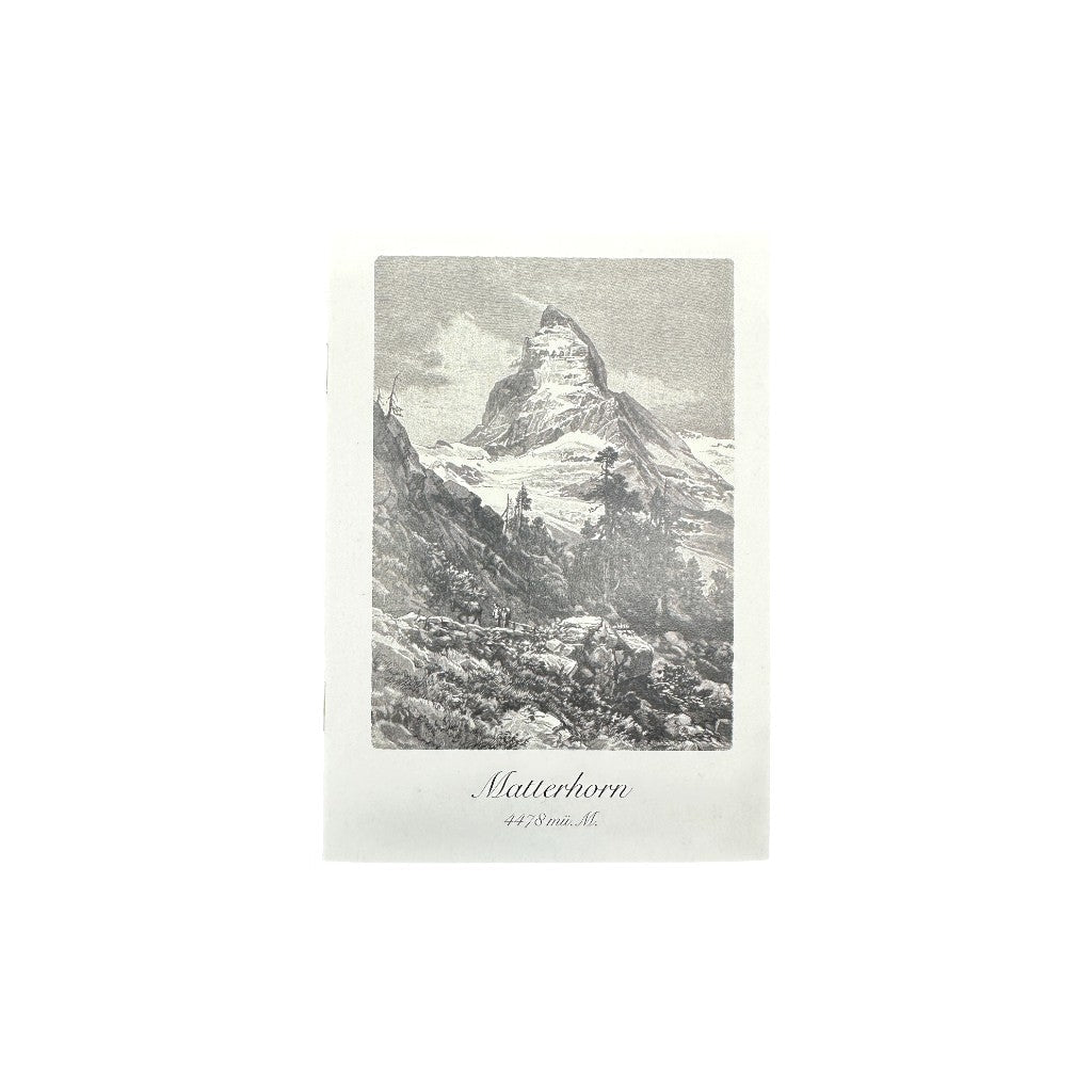 mumix Notizheft A6 Nostalgie Matterhorn, A6