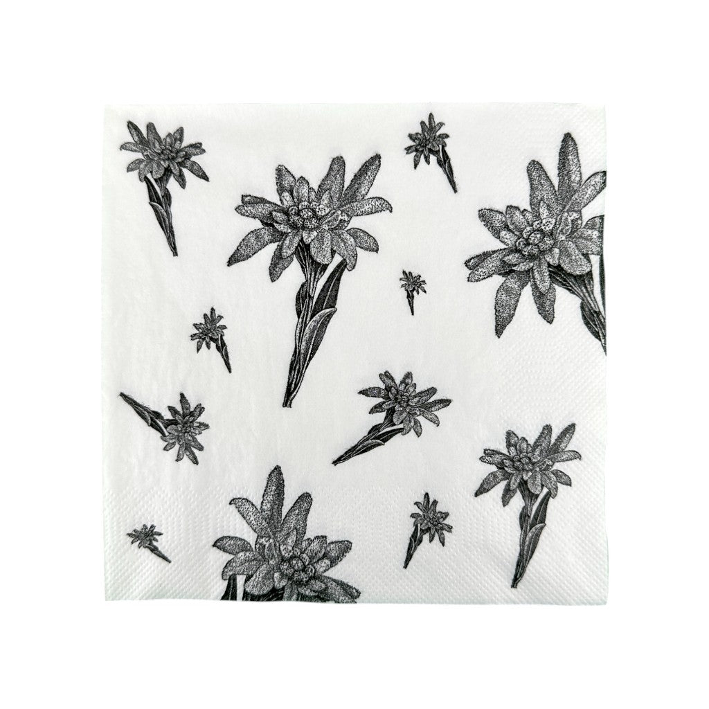 mumix Serviette Nostalgie, Edelweiss