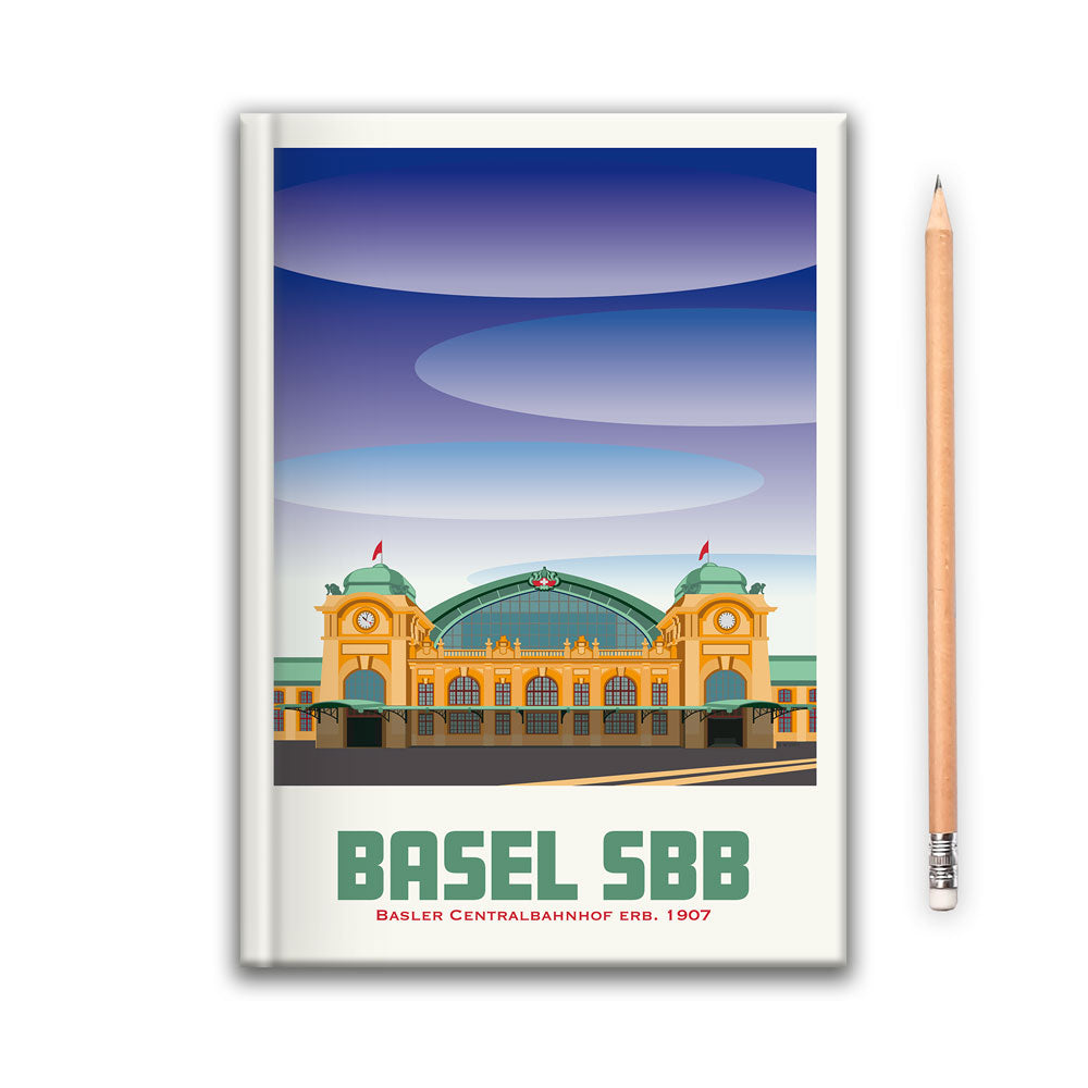s.wert Notizbuch Basel SBB