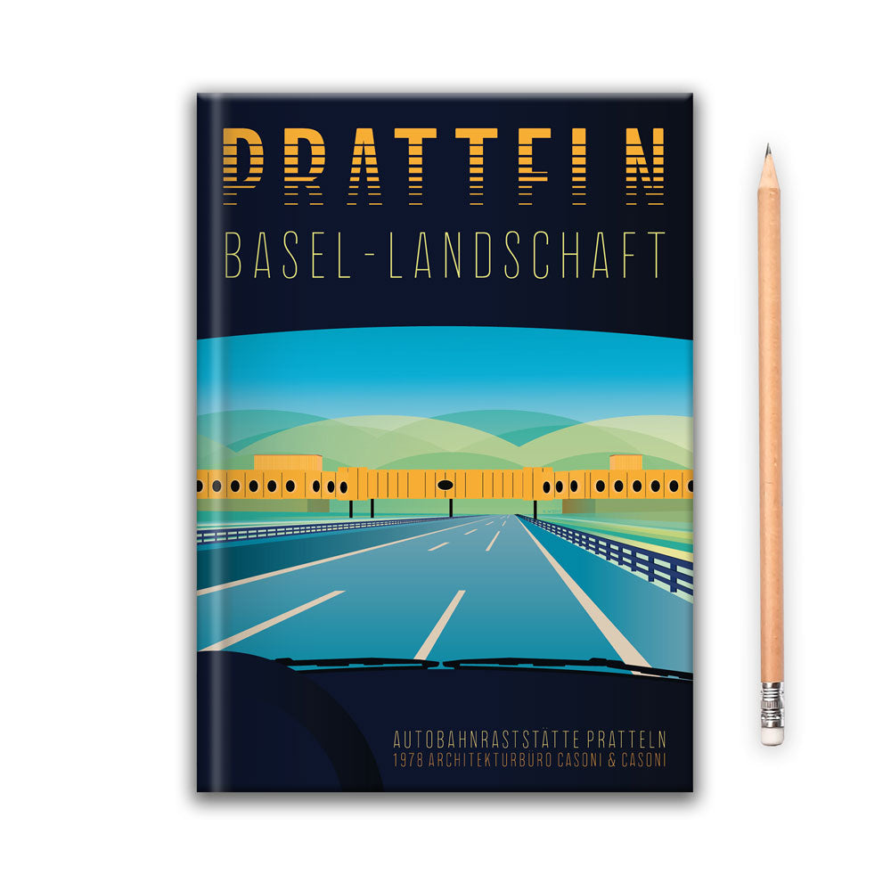 s.wert Notizbuch Basel Landschaft Pratteln