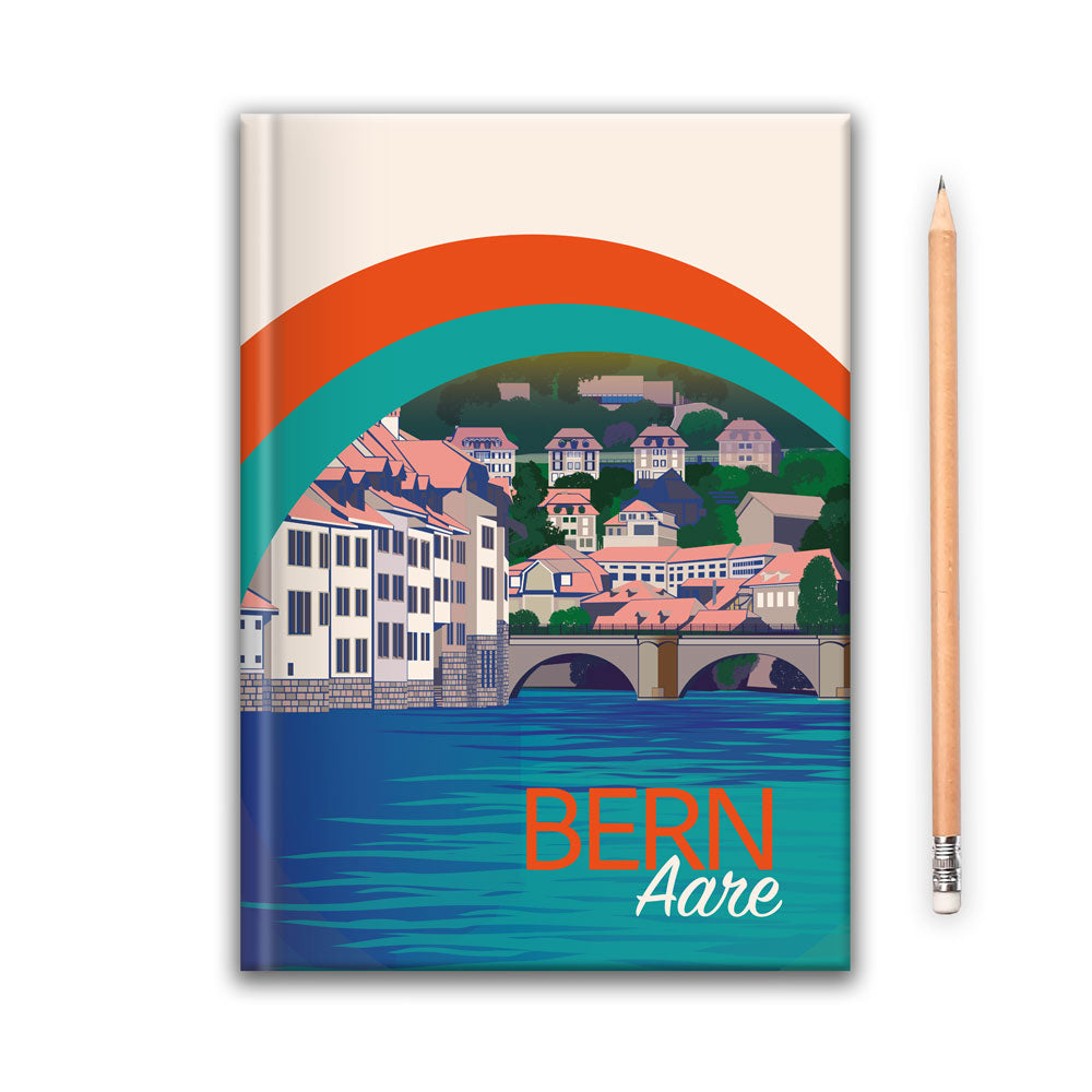 s.wert Notizbuch Bern Aare