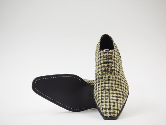Black & Olive Men's Dress Shoes + Belt