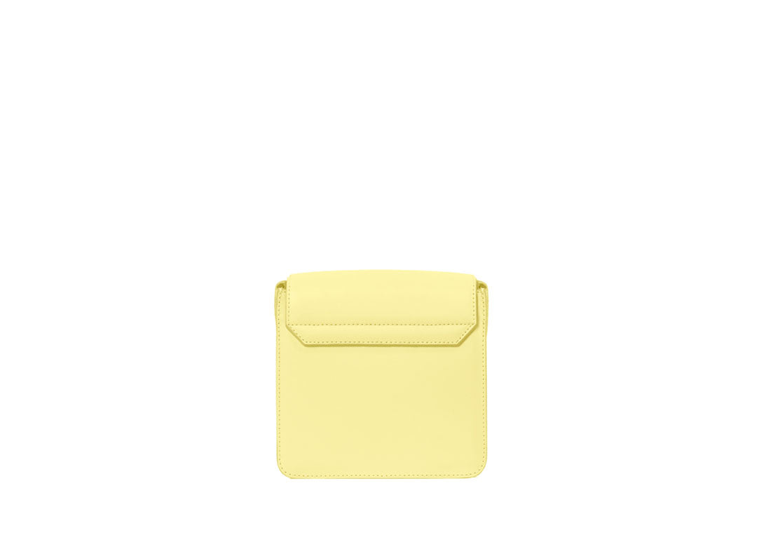 Tilda Umhängetasche Lemon aus Glattleder