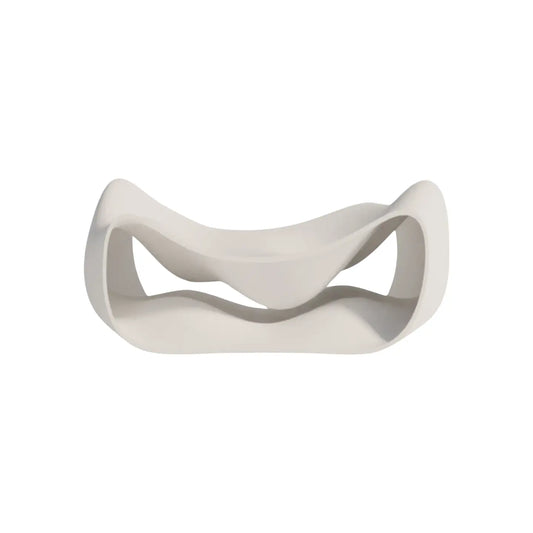 Fano Obstschale im modernen Design weiss