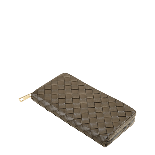 ROSSIS Money 5 Flechtoptik, Olive