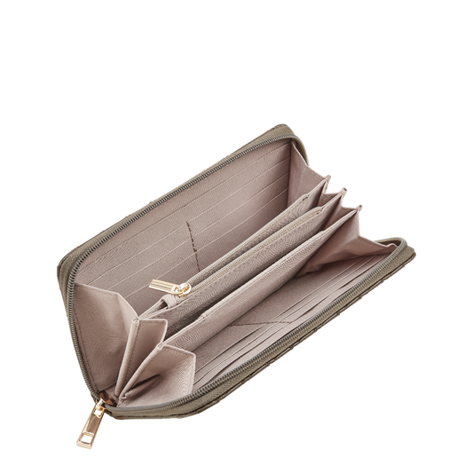 ROSSIS Money 5 Flechtoptik, Olive
