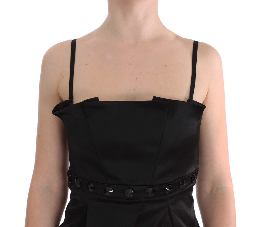 Exte Schwarzes Tank Party Abend Top Bluse