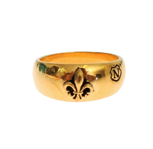 Nialaya Vergoldeter 925 Silber Ring