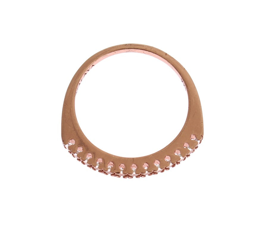 Nialaya Rotgold 925 Silber Ring