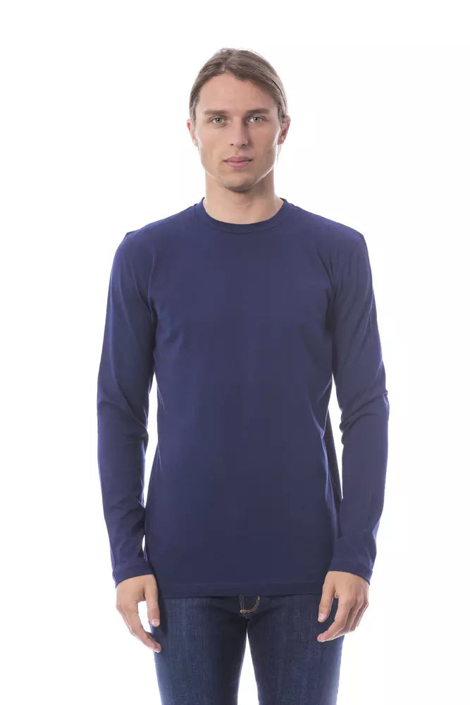 Verri Baumwoll-T-Shirt für Herren in Blau