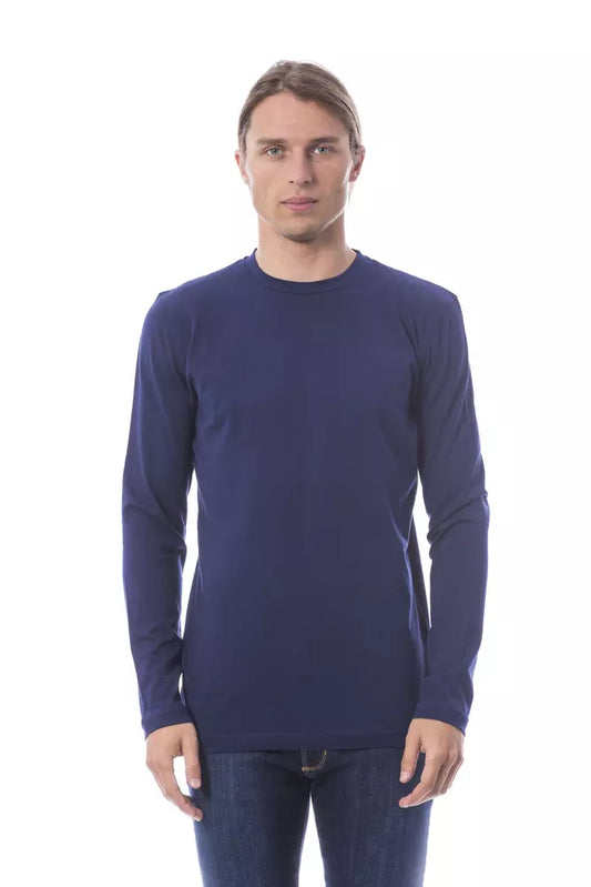 Verri Baumwoll-T-Shirt für Herren in Blau