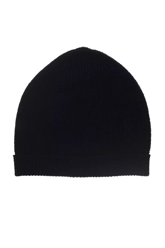 Blue Merino Wool Men's Cap