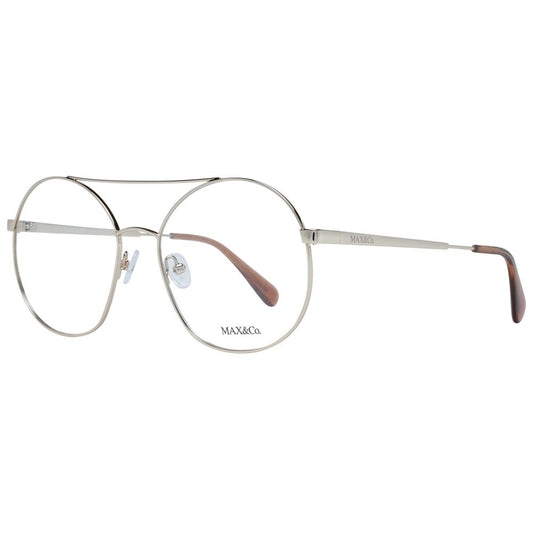 Gold Women Glasses Frame