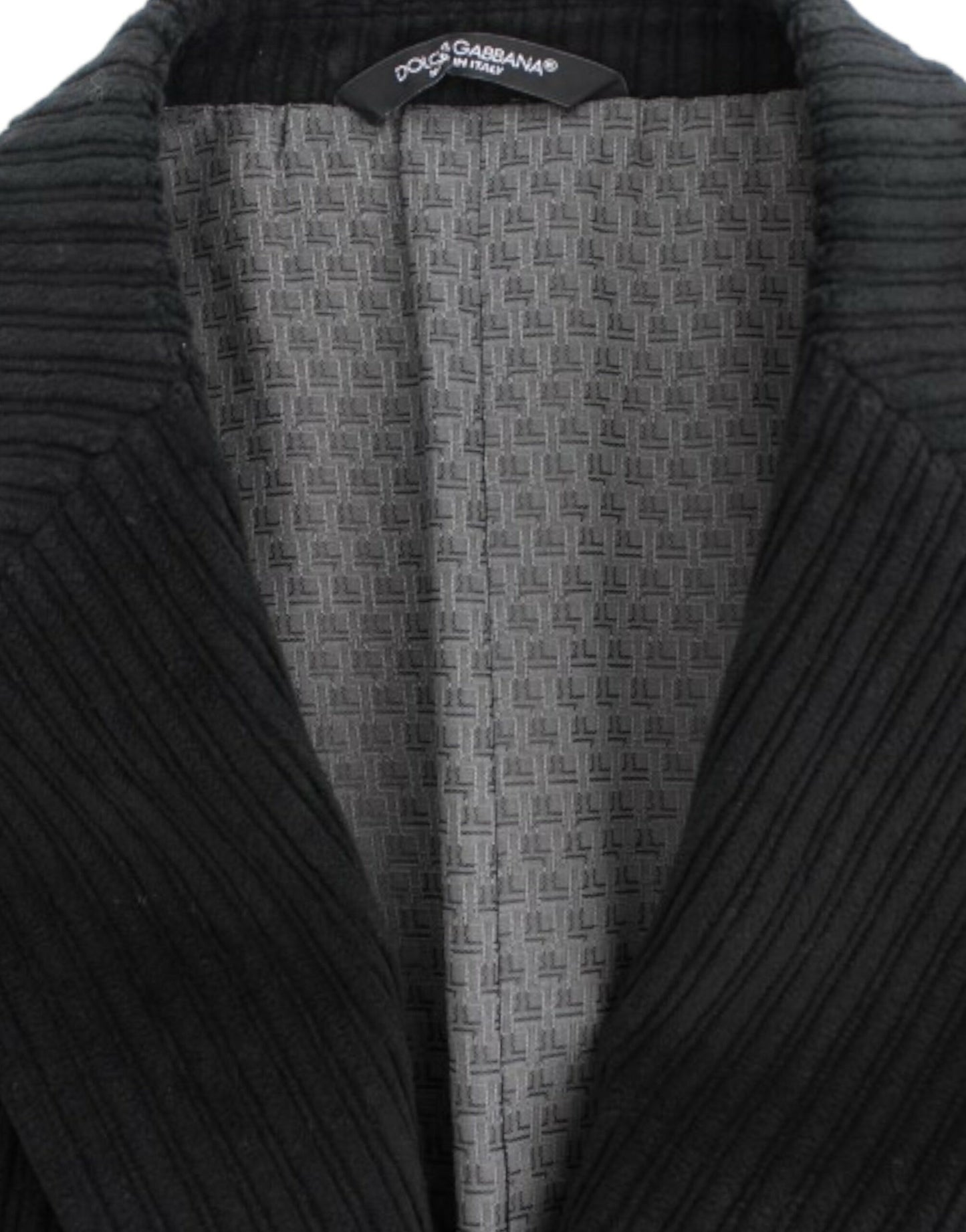 Dolce & Gabbana Schwarzer Manchester MARTINI Blazer