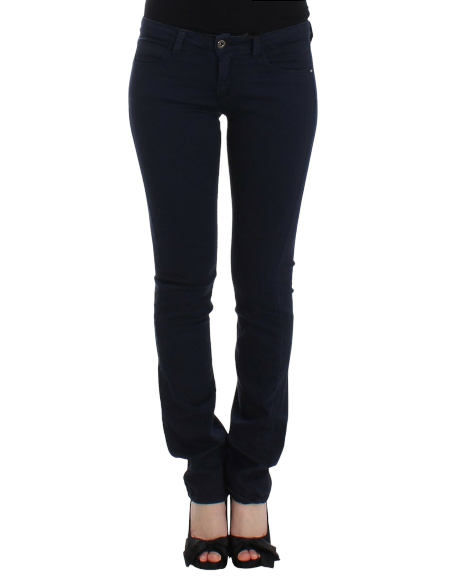 Costume National Blaue Jeans mit geradem Bein