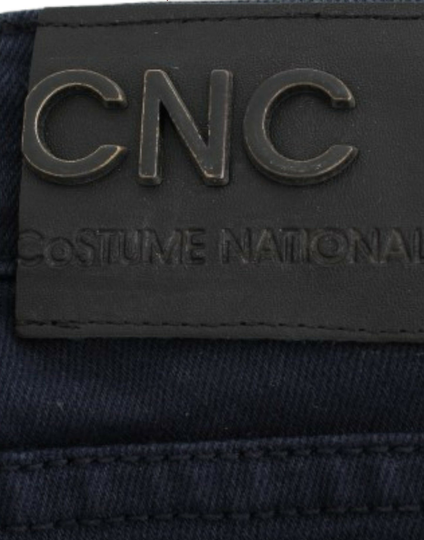 Costume National Blaue Jeans mit geradem Bein