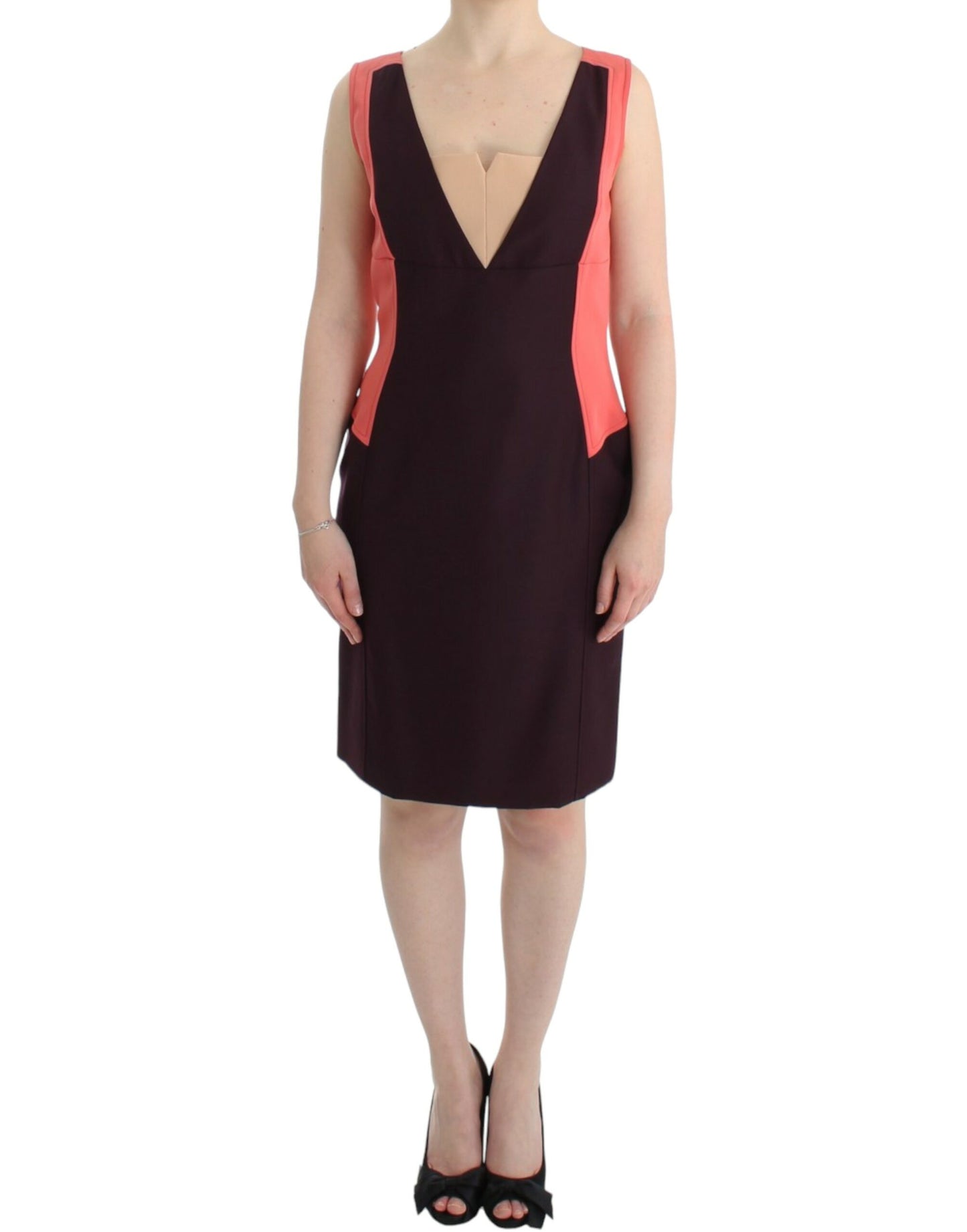 CO|TE Multicolor Plando Bleistiftkleid