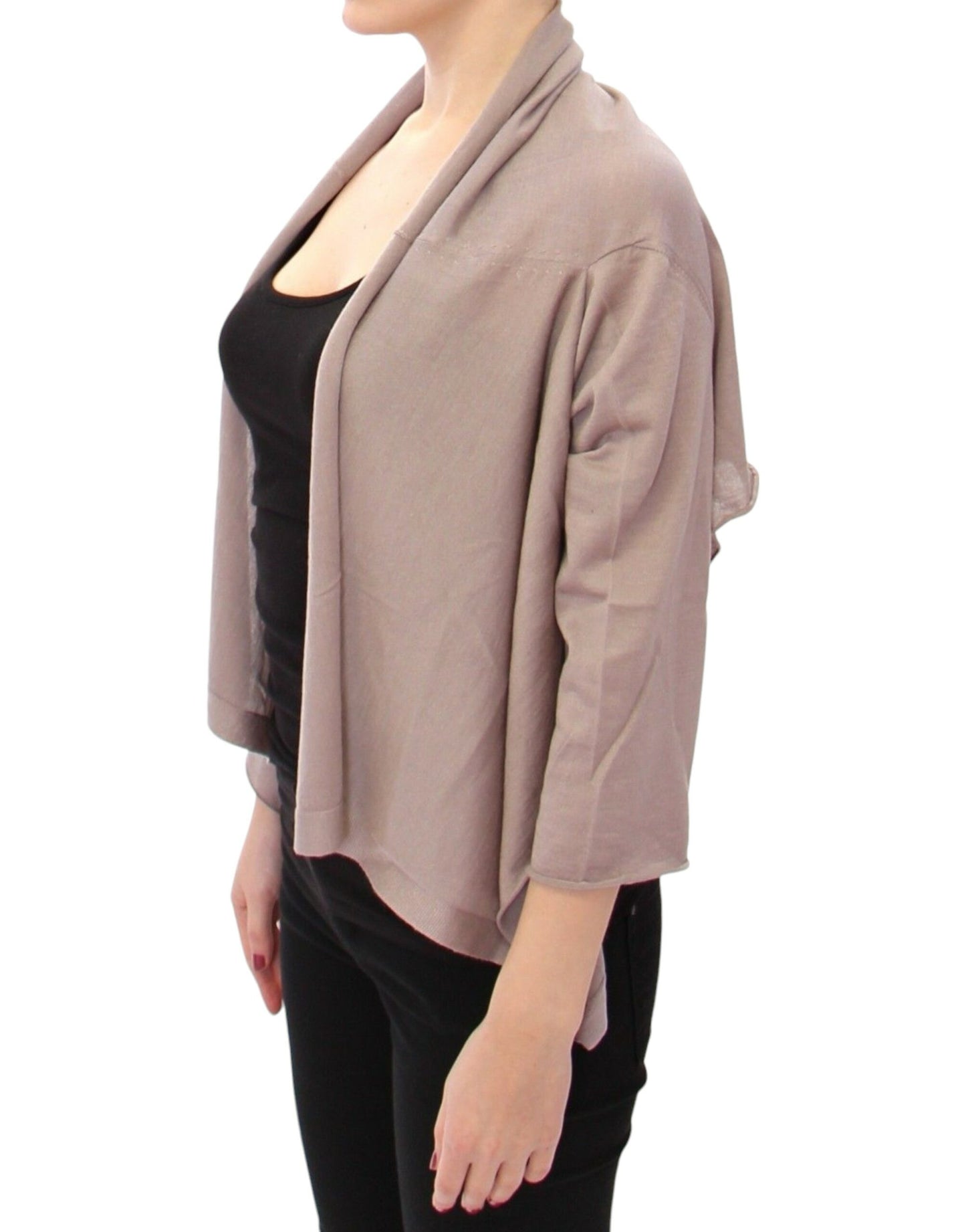 Dolce & Gabbana Shrug Bolero Seiden-Kaschmir-Strickpullover