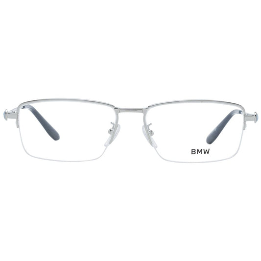 BMW Brille aus silbernem Metall (Fassung)