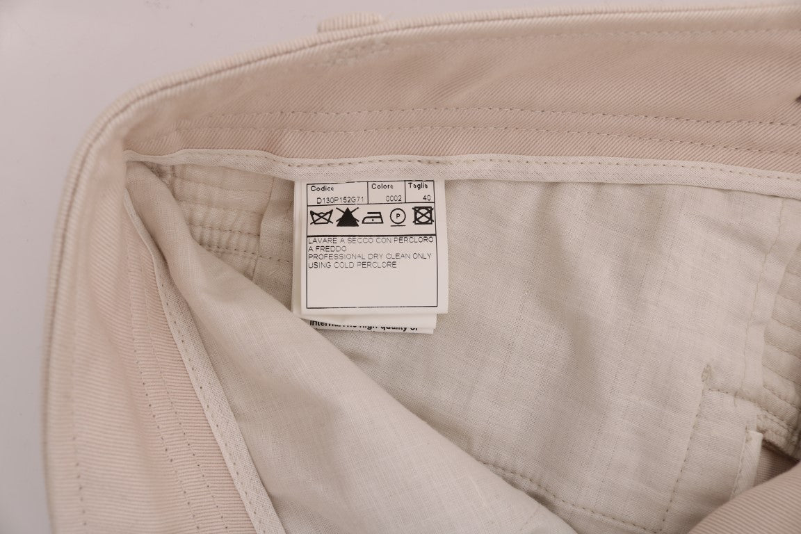 Ermanno Scervino Weiße Slim Fit Freizeitjeans