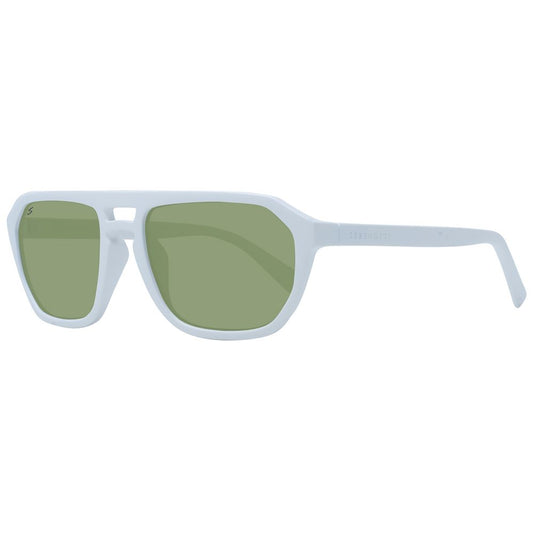 Serengeti Weiße Eco-Nylon-Sonnenbrille
