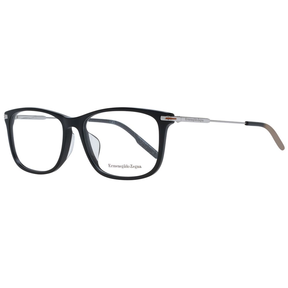 Ermenegildo Zegna Schwarze Kunststoffbrille (Gestell)