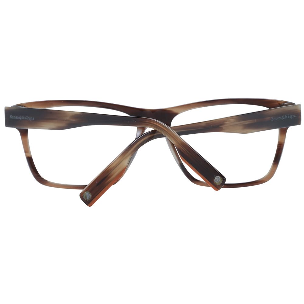 Ermenegildo Zegna Braune Kunststoffbrille (Fassung)