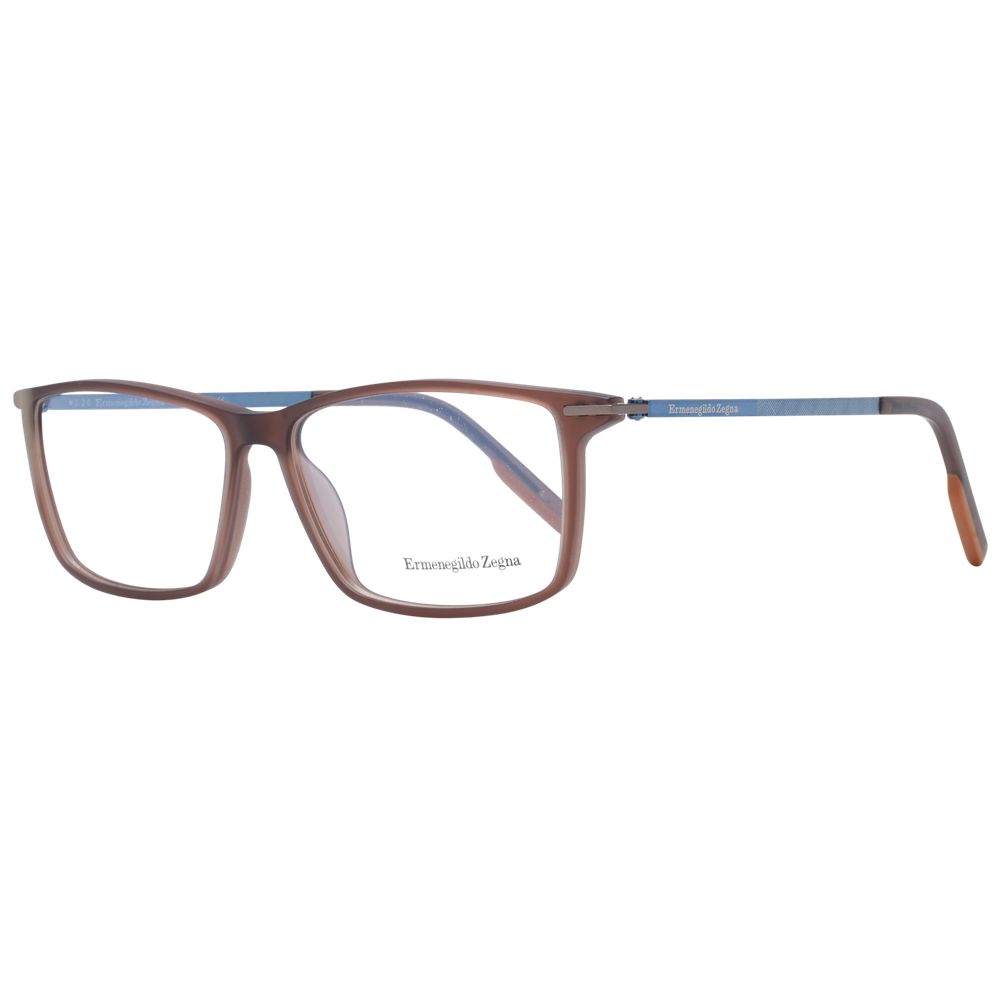 Ermenegildo Zegna Braune Kunststoffbrille (Fassung)