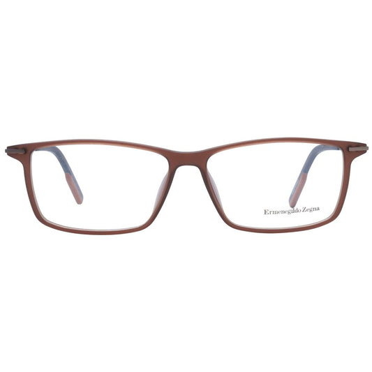 Ermenegildo Zegna Braune Kunststoffbrille (Fassung)