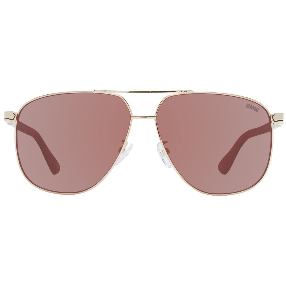 BMW Sonnenbrille aus Goldmetall
