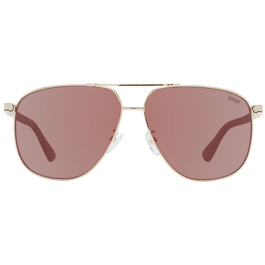BMW Sonnenbrille aus Goldmetall
