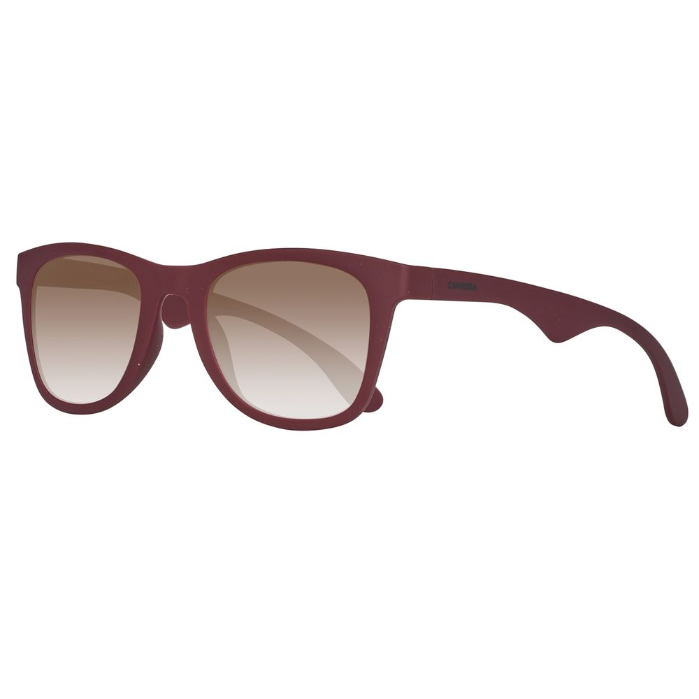 Carrera Sonnenbrille aus burgunderfarbenem Kunststoff