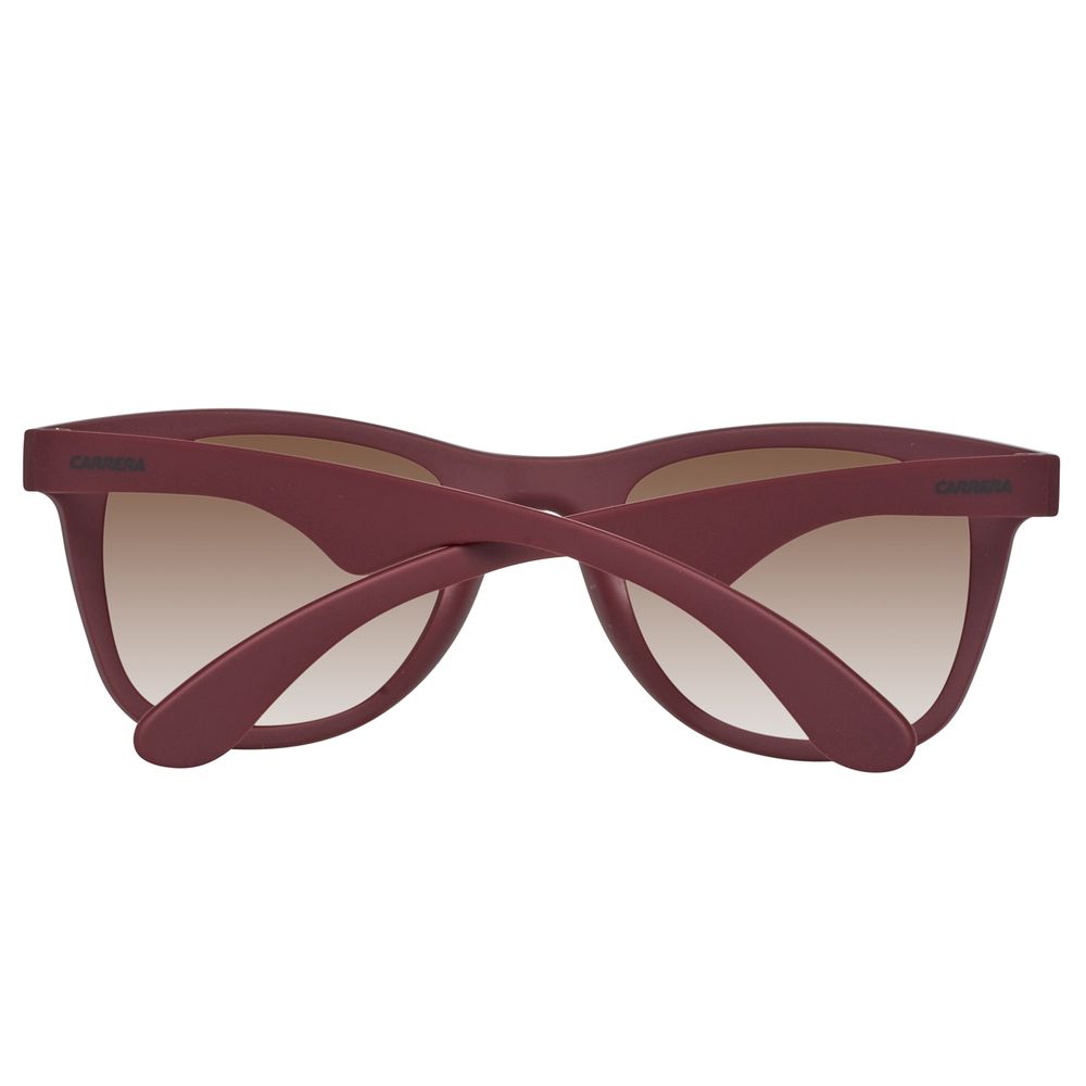 Carrera Sonnenbrille aus burgunderfarbenem Kunststoff
