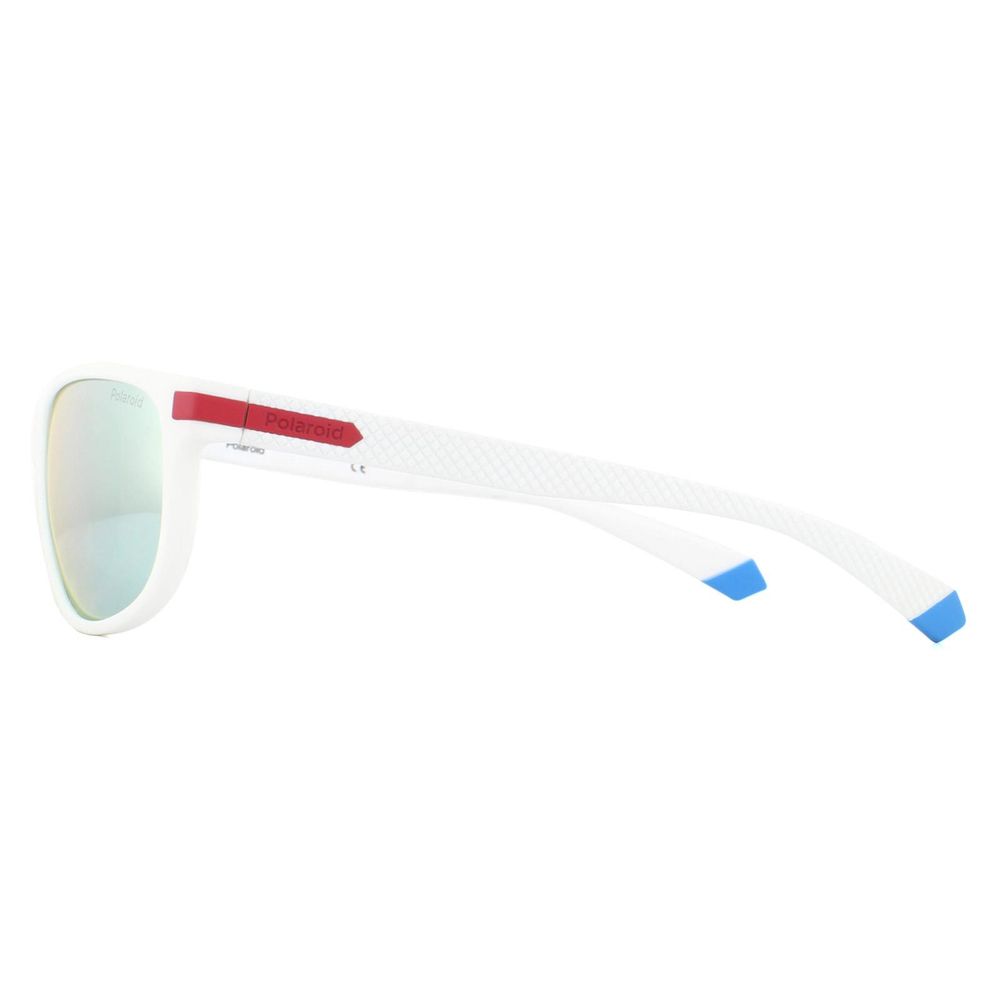 Polaroid Weiße Sonnenbrille aus anderen Fasern