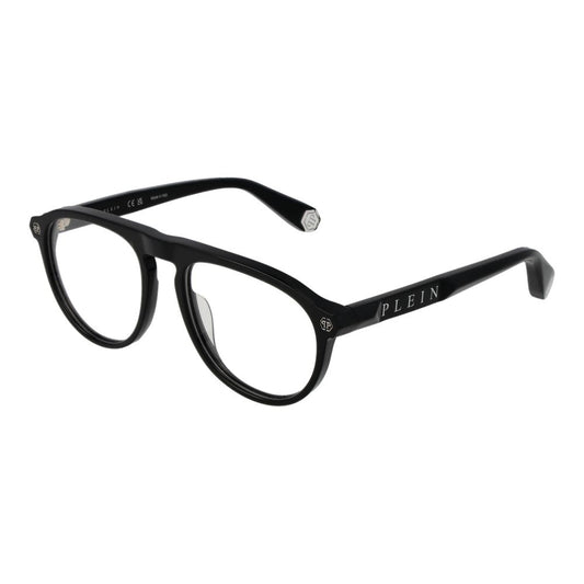 Philipp Plein Brille mit schwarzen Cellulose-Acetat-Gestellen