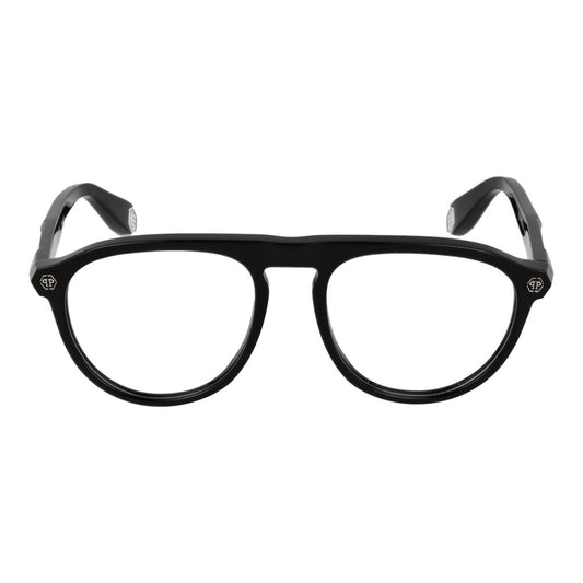 Philipp Plein Brille mit schwarzen Cellulose-Acetat-Gestellen